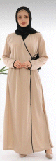 Kimono pour femmes (Vetements pour musulmanes) - Couleur beige