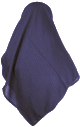 Hijab (Foulard) Bleu marine