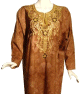 Robe Firdaws couleur cuir (Taille standard)